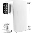 Powerology Reverse Osmosis Water Purifier & Dispenser, LED Display, 3L Capacity, 1L Waste Water Capacity, Instant Hot water (3S), 4'' Touch Display, 2000W Rated Power, Uk Plug - White