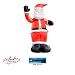 Produktbild infactory Aufblasbarer Nikolaus: Winkender Leucht-Weihnachtsmann, aufblasbar, 270 cm (Aufblasbare Weihnachtsdeko)
