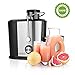 Produktbild OZAVO Entsafter | Edelstahl Trennscheiben | Saftpresse 500W | elektrische Juicer 2 Geschwindigkeiten | 350 ml Saftbehlter | 1,2 L Fruchtfleischbehlter | Mikrofilter-Sieb