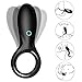 Produktbild Vibrierender Doppel-Penisring, Analvibrator, 10 Geschwindigkeiten, Prostata-Massagegerät, Penisverlängerung für längere Erektionen oder Vagina-Klitoris-Stimulator, Erwachsene, Sexspielzeug für Männer