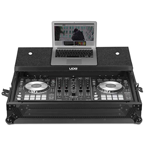 UDG FlightCase DDJ-RX/SX2/SX3 + (Laptop), color negro