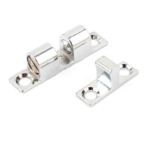 Preisvergleich Produktbild sourcingmap Schranktüren Metall Doppel Walze Kugel Fangen Hardware 40mm lang de