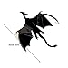 Produktbild 7 stücke 3d game of thrones drachen wandaufkleber aufkleber abnehmbare halloween festival decor schwarz diy wandaufkleber mit poster