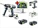 Produktbild Jetzt mit GRATIS AKKU: Festool PDC 18/4 Li Akku Schlagbohrschrauber QUADRIVE im Systainer (574701) + 1 x BP 18 Li 3,1Ah Akkupack