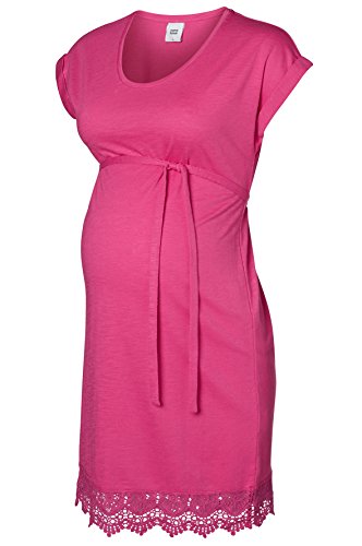 Mamalicious Aletta Summer Maternity Tunic Top Dress Raspberry Rose (large 12-14)