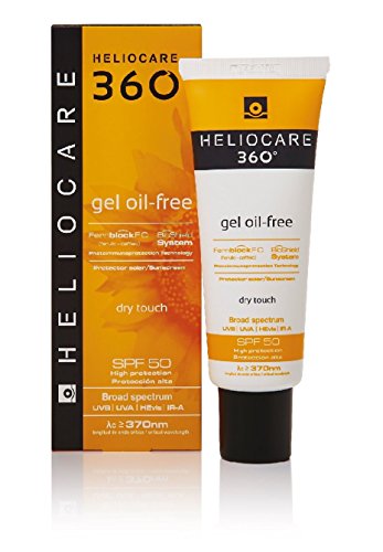 Heliocare 360º SPF 50 Oil Free Gel + Sun Protection With Fernblock 50ml