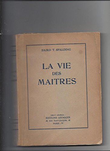 La Vie des Maîtres gratuit