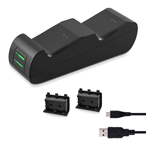 kwmobile Dual Dockingstation für Xbox One Controller inklusive Akkus - 5