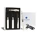 Produktbild eKaiser eJet Electronic Cigarette E Shisha Pen E Cigarette Starter Kit - 2 X Batteries - USB Charger - White Dual Kit