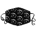 Produktbild Giger Alien Pieces Cotton Mouth Masks with Nose Bridge Wire, Black Anti-dust Face Mask for Women and Men