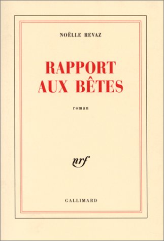 couverture de : Rapport aux b&ecirc;tes