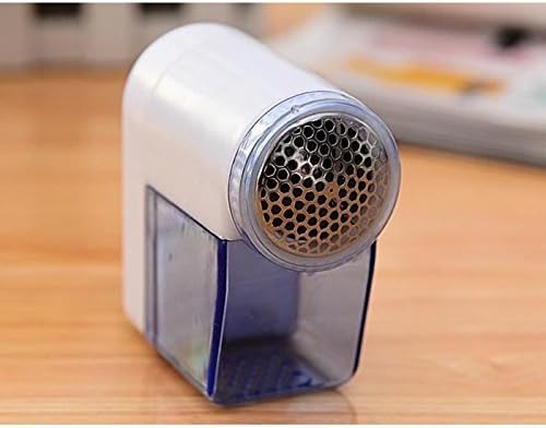 FlowerKui Lint Remover Clothes Fabric Carpet Bobble Fluff Removing Shaver-Blue