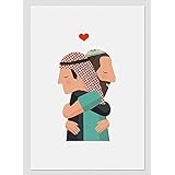 Pälastinensische und jüdische. (Kunstdrucke A4 / A3)