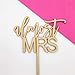 Produktbild Almost Mrs Cake Topper, Almost Mrs Cake Sign, Bridal Shower Cake Topper, Bachelorette Cake Topper, Bridal Shower Sign, Wood Cake Topper