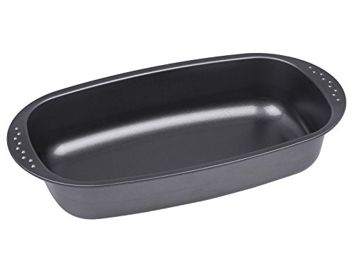 chg 3444-03 Brotbackform, antihaftbeschichtet, anthrazit / metallic, 37 x 20 x 7 cm - 2