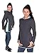 Milchshake Women's Maternity Hoodie -  Grey - Large