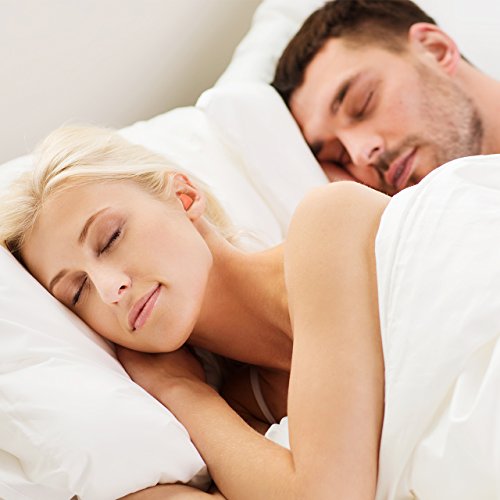 MPOW 60 Paar Ultra Weiche Gehörschutzstöpsel von Schaum-Material, Einweg-Gehörschutzstöpsel mit 32db NRR, ein Paar Ohrstöpsel pro Kissenpaket, 60 Paar pro Tasche, Orange - 5