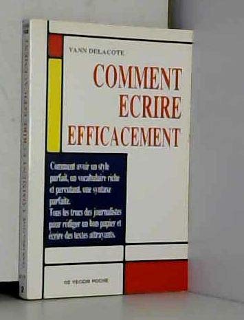 Download COMMENT ECRIRE EFFICACEMENT Download COMMENT ECRIRE EFFICACEMENT
