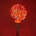Produktbild E27 LED Kupfer Lampe Glühbirne Birne Multicolor Weihnachtsdekor Sternenhimmel Retro Edison Licht [Energieklasse A+++] (rot)