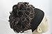CURLY SCRUNCHIES BUN HAIRPIECE PONYTAIL UP DO HAIR EXTENSION SCRUNCHY (Medium Brown #6)