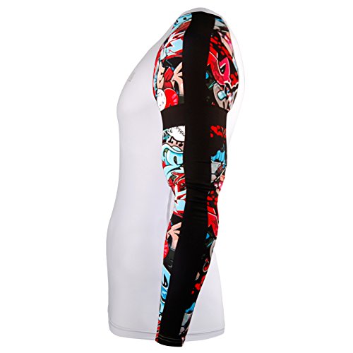 Zipravs Herren Compression-Shirt Langarm Kompressionshirt Cool Top - 2