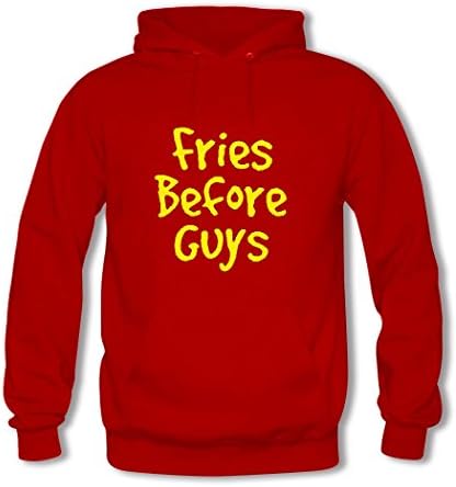 weileDIY Fries Before Guys DIY Custom Women's Printed Hoodie Sweatshirt