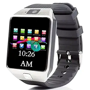 Exxelo Smart Watch Bluetooth Smartwatch Compatible with All Mobile Phones for Boys and Girls with 6 Year Warranty