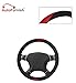 Autofurnish (AFSC-721 Red Black) Leatherite Car Steering Cover For Honda BR-V RS.299.00