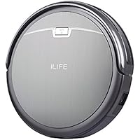 ILIFE A4 Robot Aspirador y Limpieza de Suelos,Slim, Gris Titanio