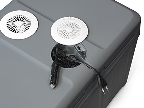 Dino KRAFTPAKET 131002 Kühlbox 12V 230V (WÄRMT & KÜHLT) HÖHE: 42cm GRÖSSE: 45-Liter (40L netto) Elektrische Kühlbox für Auto Boot Camping, A++ mit ECO-Modus [Energieklasse A++] - 5