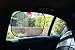 Self-Clinging Car Sun Shades for Side Windows (2 Pack) - Car Sunshade Protector - Protect your kids and pets in the back seat from sun glare and heat. Blocks over 97% of harmful UV Rays - Easy to Install