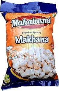 Mahalaxmi Makhana/Lotus Seeds/Fox Nuts Pack of 2 (500g)