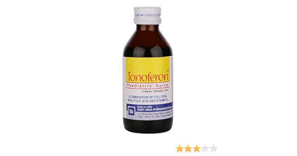 Buy Tonoferon Paediatric Syrup 100 Ml Pack Of 3 Online At Low Prices In India Amazon In