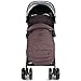 XXL Large Luxury Foot-muff And Liner For Maclaren Techno XT - Hot Chocolate (Brown)
