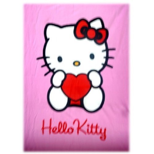 Preisvergleich Produktbild Hello Kitty Polaren Fleecedecke Rosa