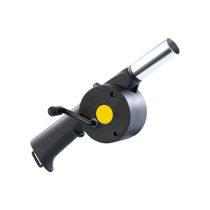 Rosenstein Shne Blasebalg Handbetriebenes Grillgeblse Fr Heie Grillkohle58 Mm Aluminium Dse Grillfn