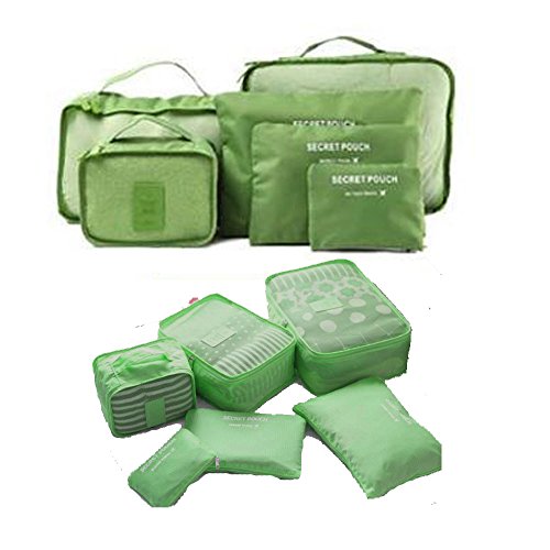 6 piece travel organiser