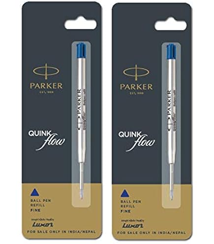 Schmidt P900 Parker Style Balpen Navulling, Medium Point, Pack van 3, Bulk Verpakt (Turkoois