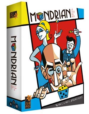 Tranjis games Igiari Mondrian: The French Version Dice Game