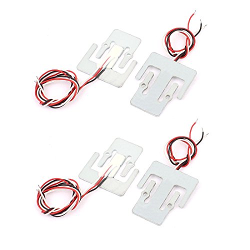 Preisvergleich Produktbild sourcingmap® 4 Stück Körperbelastung Wägesensor Widerstandsbeanspruchung Halbbrücke Gesamt