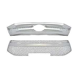 CAR SAAZ Bentley Style Front Chrome Grill for Innova Crysta (2016-2020)