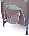 Portable Baby Child Travel Cot Bed Bassinet Play Pen Playpen (brown)