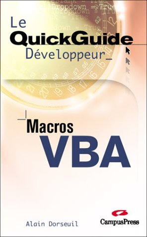 couverture de : Macros VBA