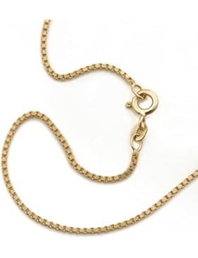 Venezianerkette 585 / 14 Karat Gelbgold Breite 0,70mm Unisex Goldkette Halskette Collier NEU