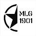 isee360 Star Half Star MLG 1901 E3 Customized Royal Enfield Sticker_ Black Matte - Standard Size For Sides Tank,Battery Cover, Helmet RS.94.00