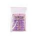 Teenitor 20 Pieces Toenail Nail Art Soak Off Clip Cap 10 Pcs Reusable Toe Nail UV Gel Polish Remover Clip and 10 Pcs Finger Nail Remover Wraps Tool Purple