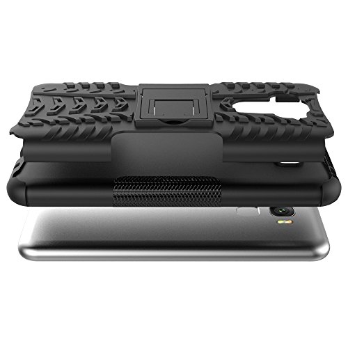 TIODIO® Asus zenfone 3 max 5.5 zc553kl Hülle, Dual Layer Hybrid Rugged Heavy Duty Defender Case TPU Handyhülle Drop Resistance Tasche Schutzhülle mit Standfunktion für Asus zenfone 3 max 5.5 zc553kl - 2