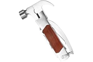 AN HUI MING Pince Multifonctions,14 en 1Marteau Multifonction,Couteau Multifonctions,Couteau de Survie,Accessoires de Camping,Couteau Pliant Suisse Outils Multifonction Cadeau Homme Cadeau de Fête des Pères