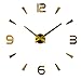 Produktbild Wanduhr Quarzuhr Wohnzimmer große dekorative Uhren moderne Stillleben Aufkleber , Gold