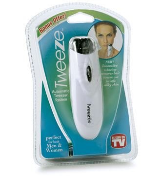 Tweeze - Electronic Tweezers / Epilator / Hair Remover For Fast Removal of Facial / Body Hair